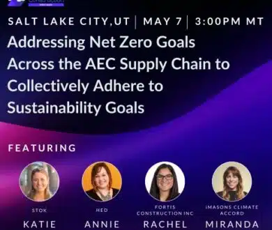 [Advancing Data Center Construction: West] Addressing Net Zero Goals Across the AEC Supply Chain to Collectively Adhere to Sustainability Goals