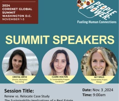 [2024 Corenet Global Summit] Renew vs Relocate: The Sustainability Implications of a Real Estate Decision