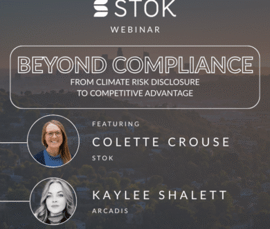 [Stok Webinar] Beyond Compliance: From Climate Risk Disclosure to Competitive Advantage