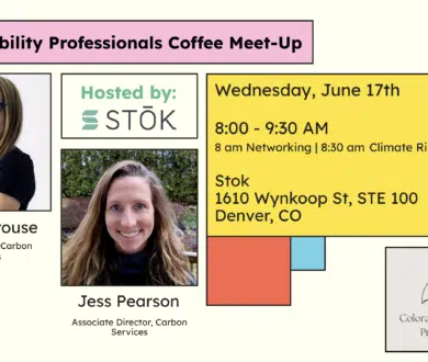 [Colorado Sustainability Professionals] Coffee Meet-Up Hosted by Stok